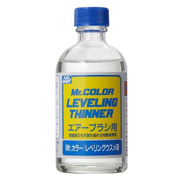 Bottle of Mr. Color Leveling Thinner