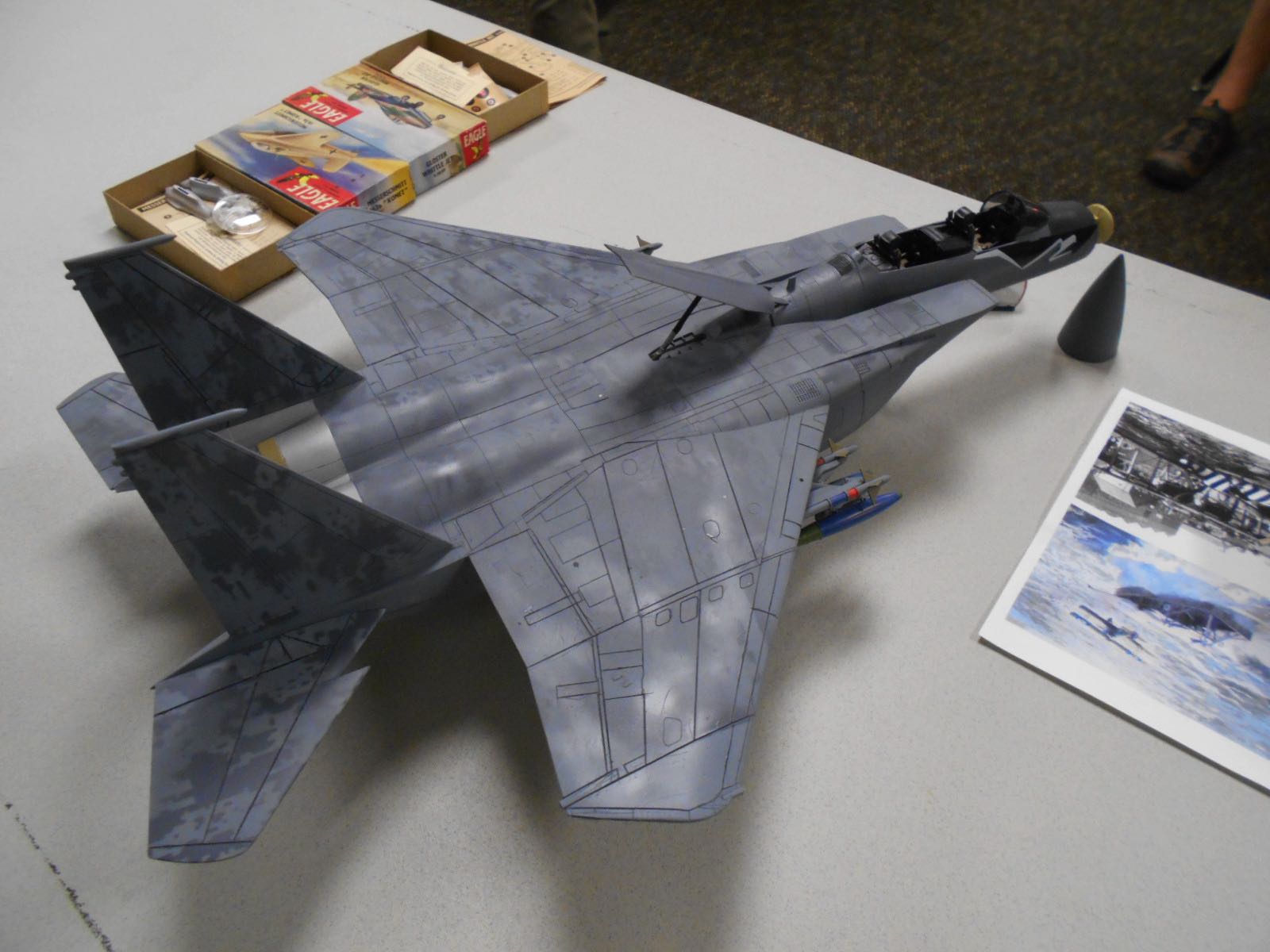 Aircraft scale model featured by IPMS Seattle