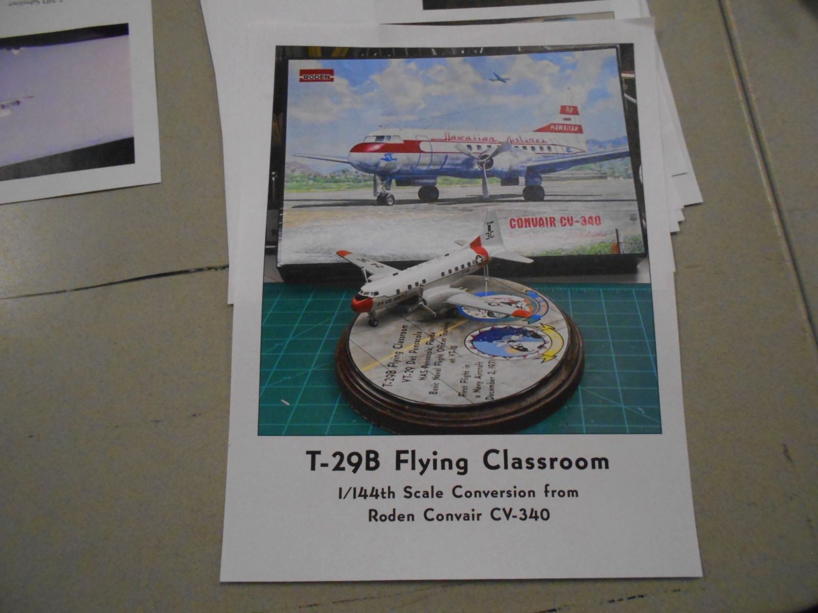 Aircraft scale model featured by IPMS Seattle
