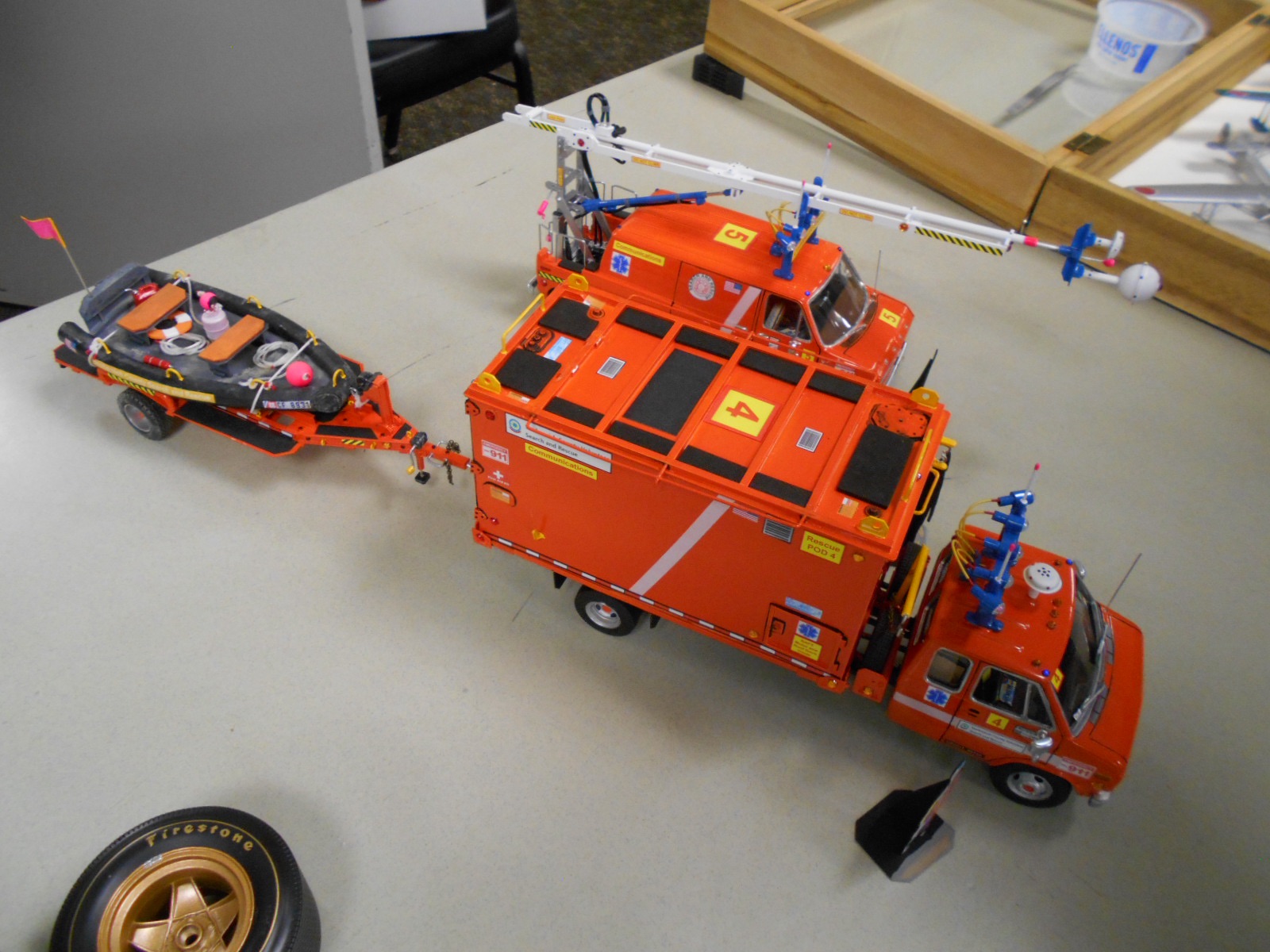 A scale model displayed at the October 2026 meeting