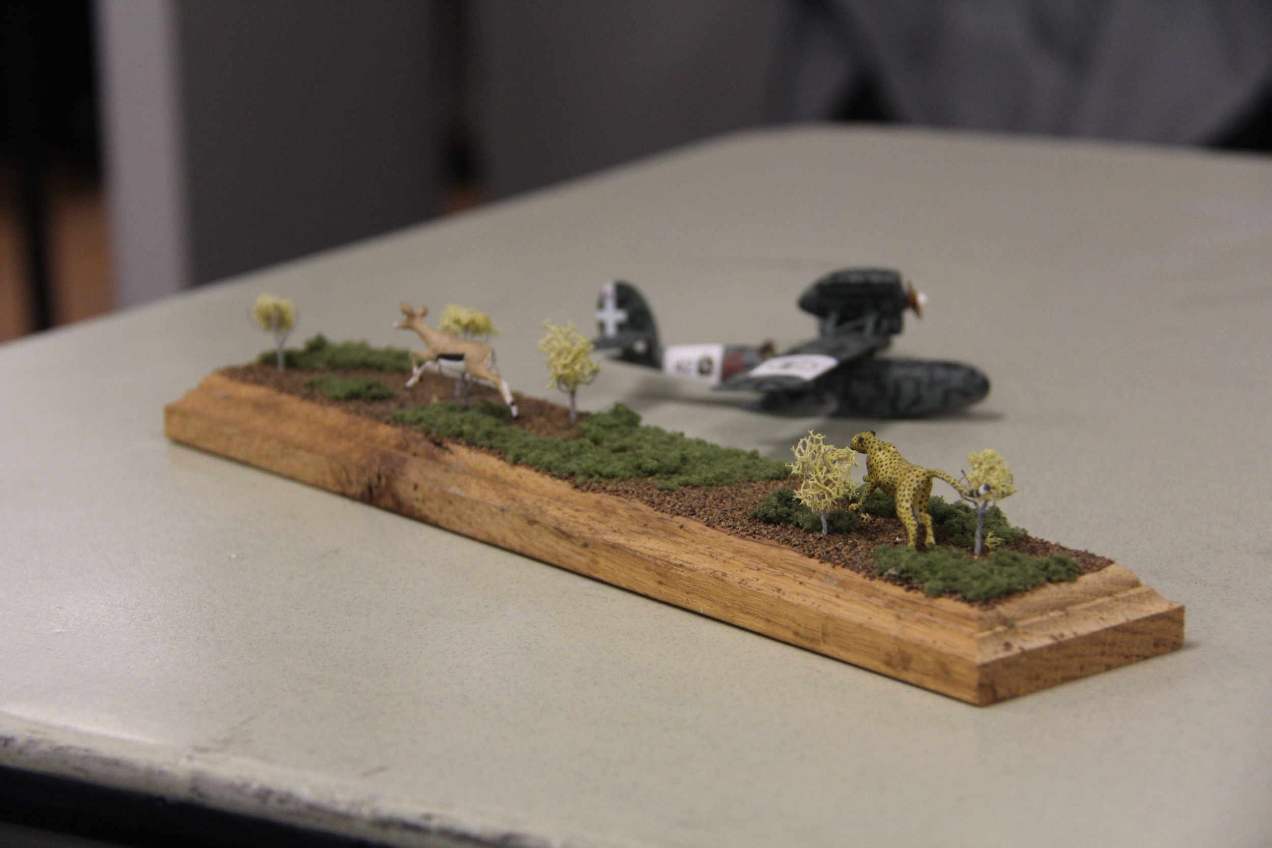 A scale model displayed at the October 2026 meeting