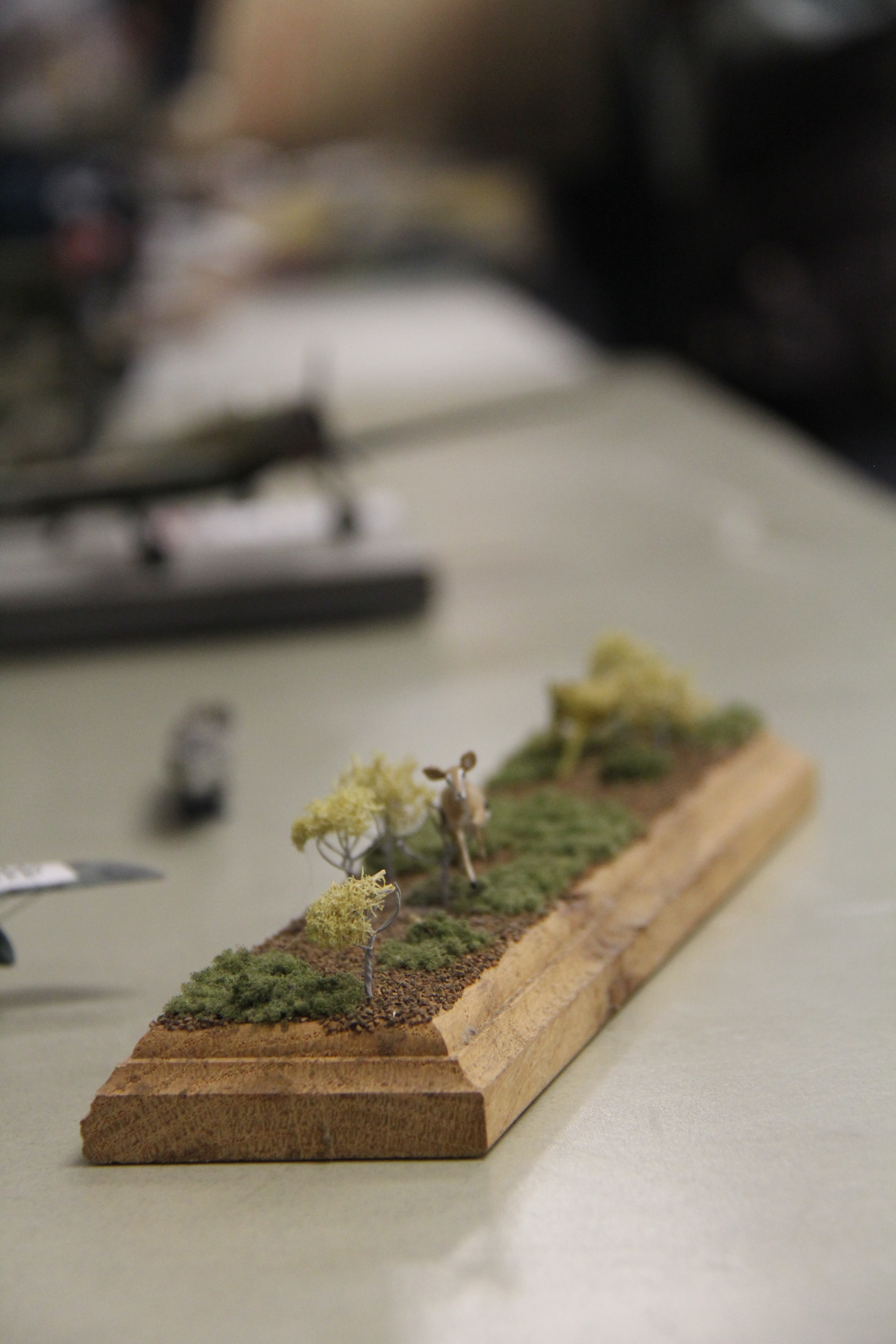 A scale model displayed at the October 2026 meeting