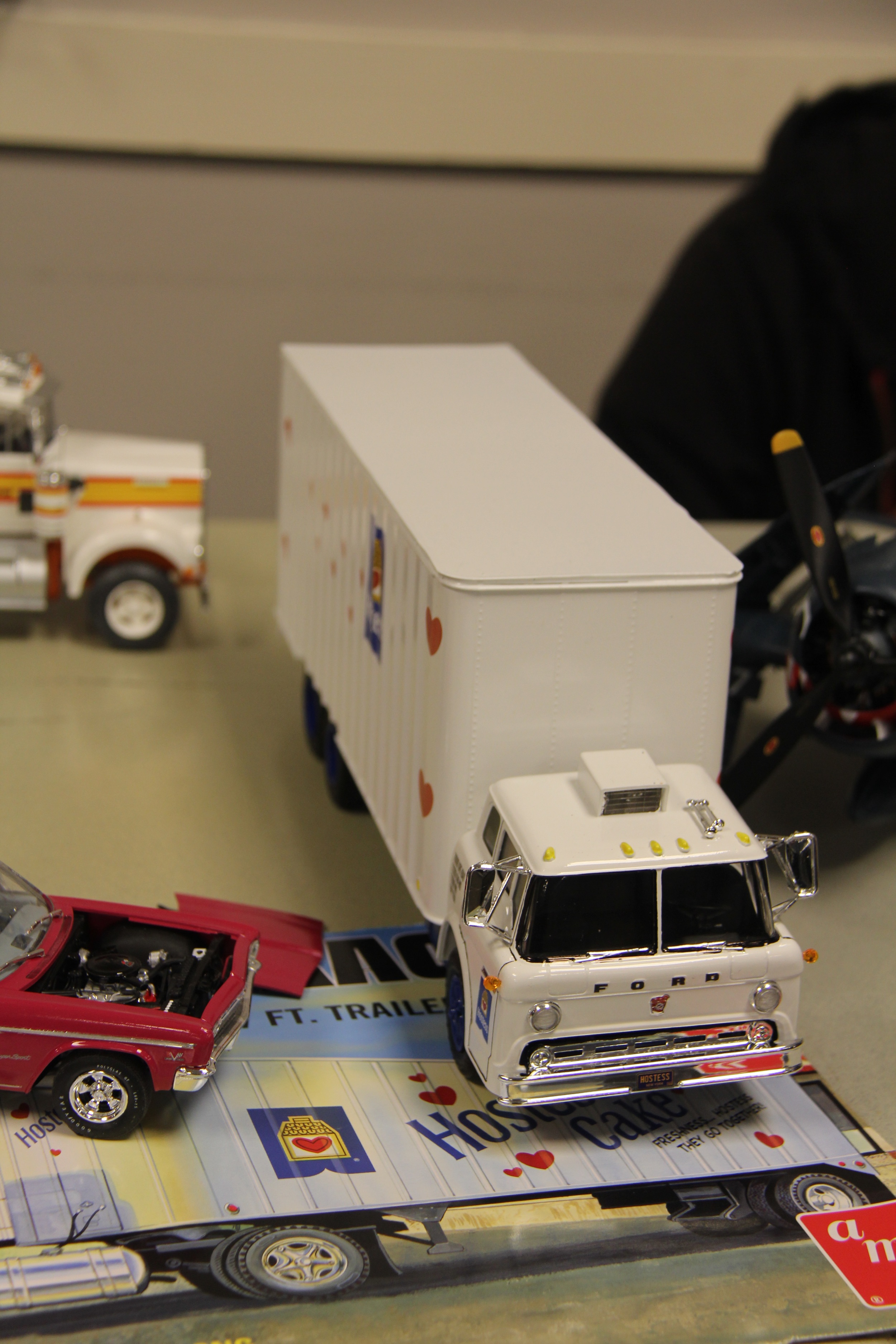A scale model displayed at the October 2026 meeting