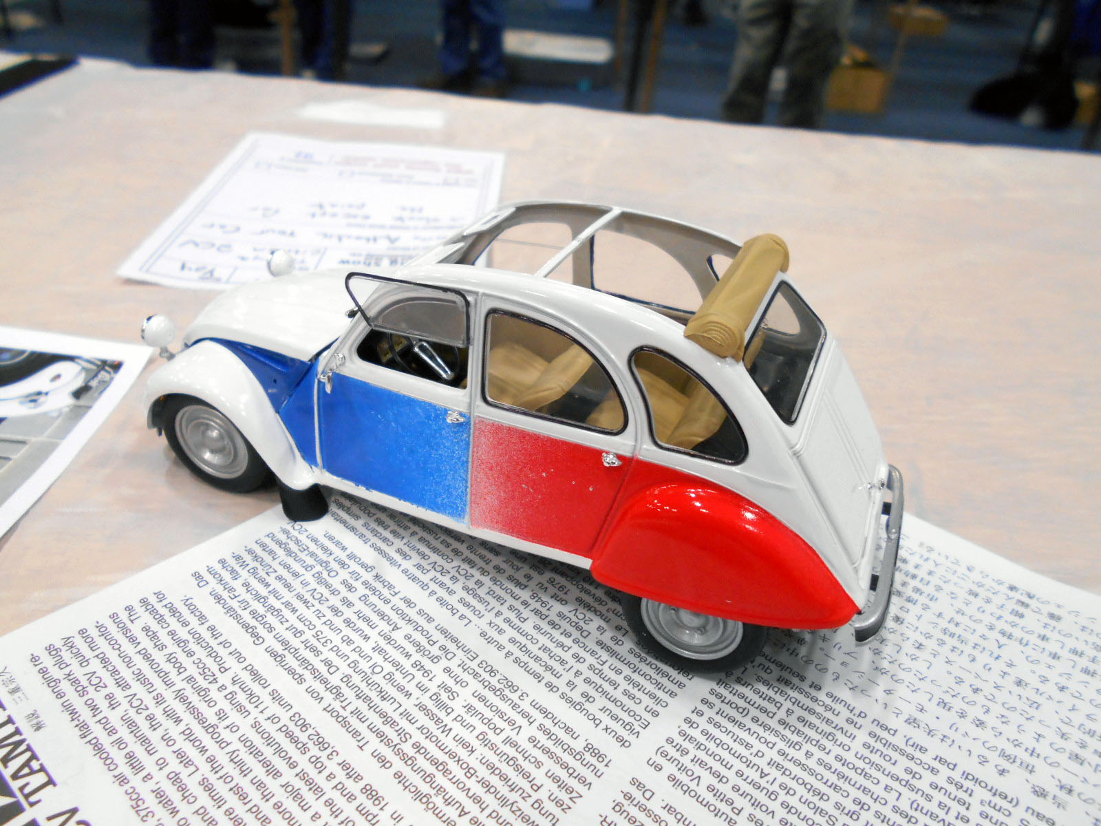 501 - Automotive Factory Stock - pRenton IPMS Spring Show 04 23  2016 0112 French Citroen 02