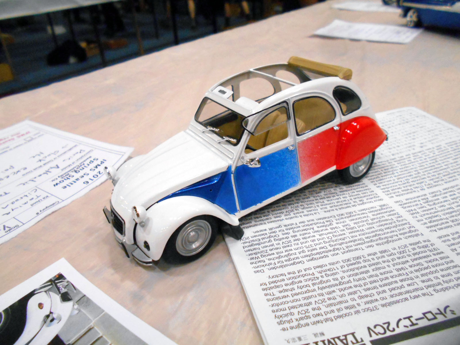 501 - Automotive Factory Stock - pRenton IPMS Spring Show 04 23  2016 0112 French Citroen 03