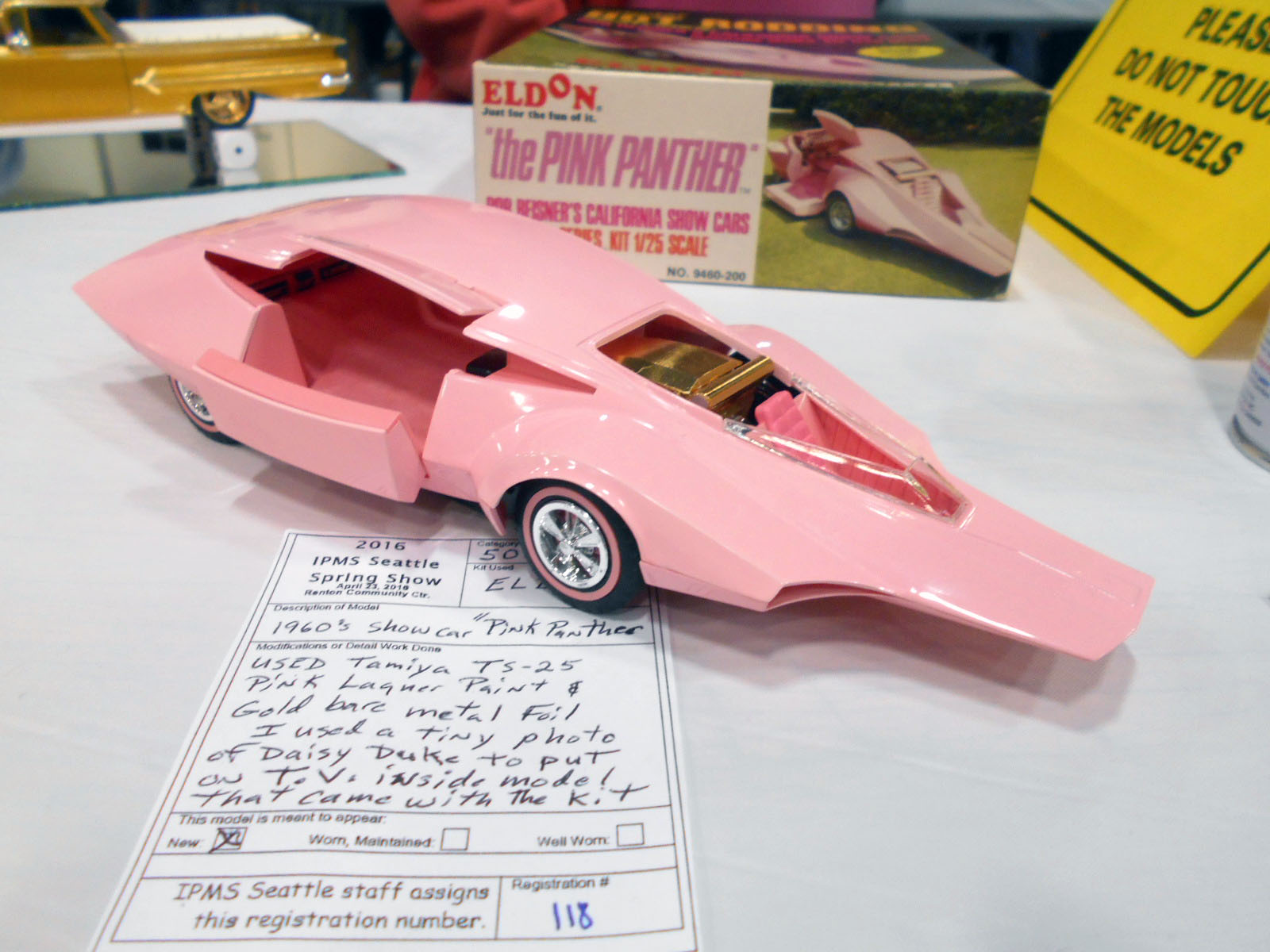 503 - Automotive Custom - pRenton IPMS Spring Show 04 23  2016 0110 Pink Panther 01