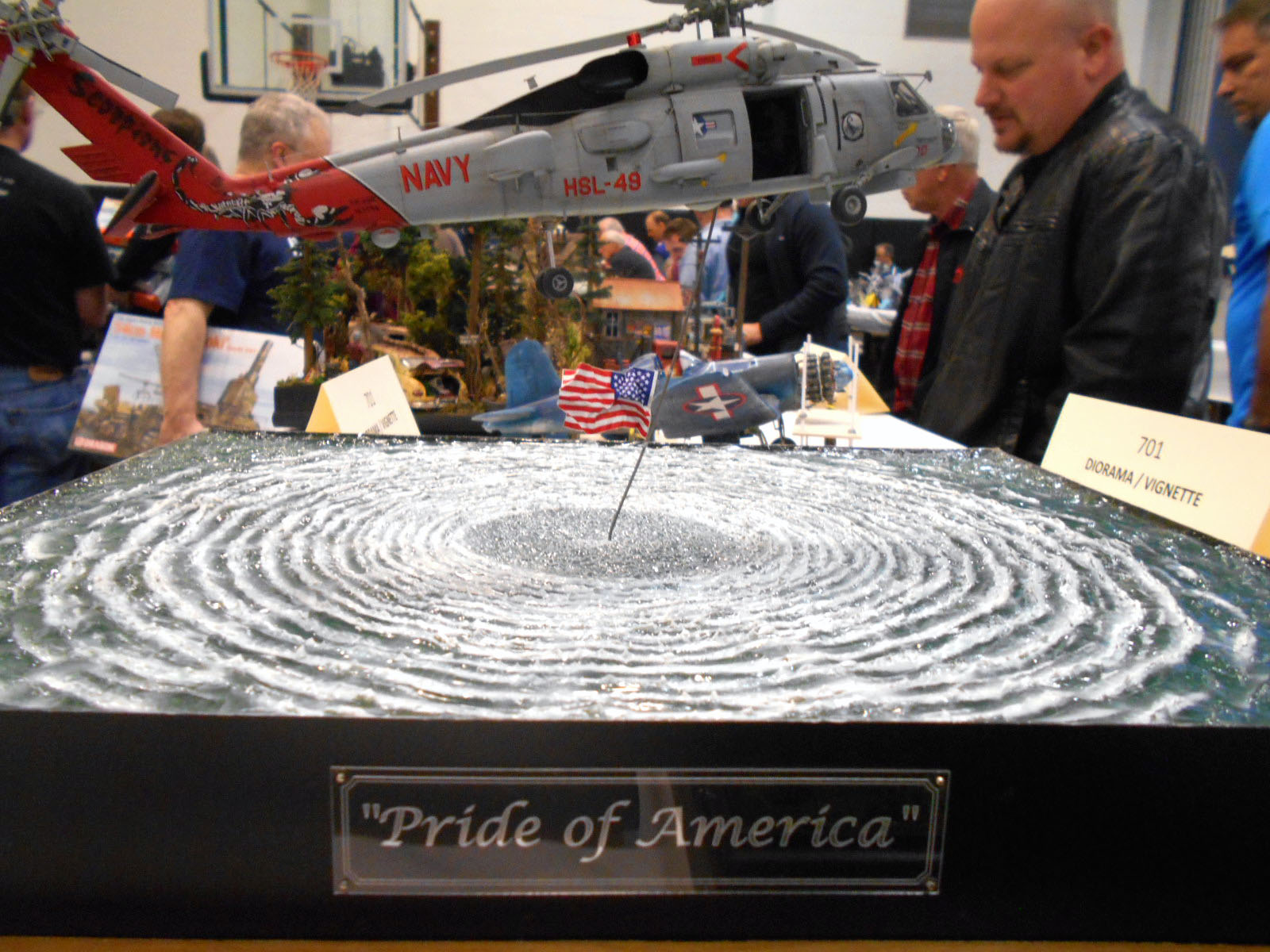 701 - Diorama/Vignette Aircraft - pRenton IPMS Spring Show 04 23  2016 0197 SeaHawk Water Dio 05