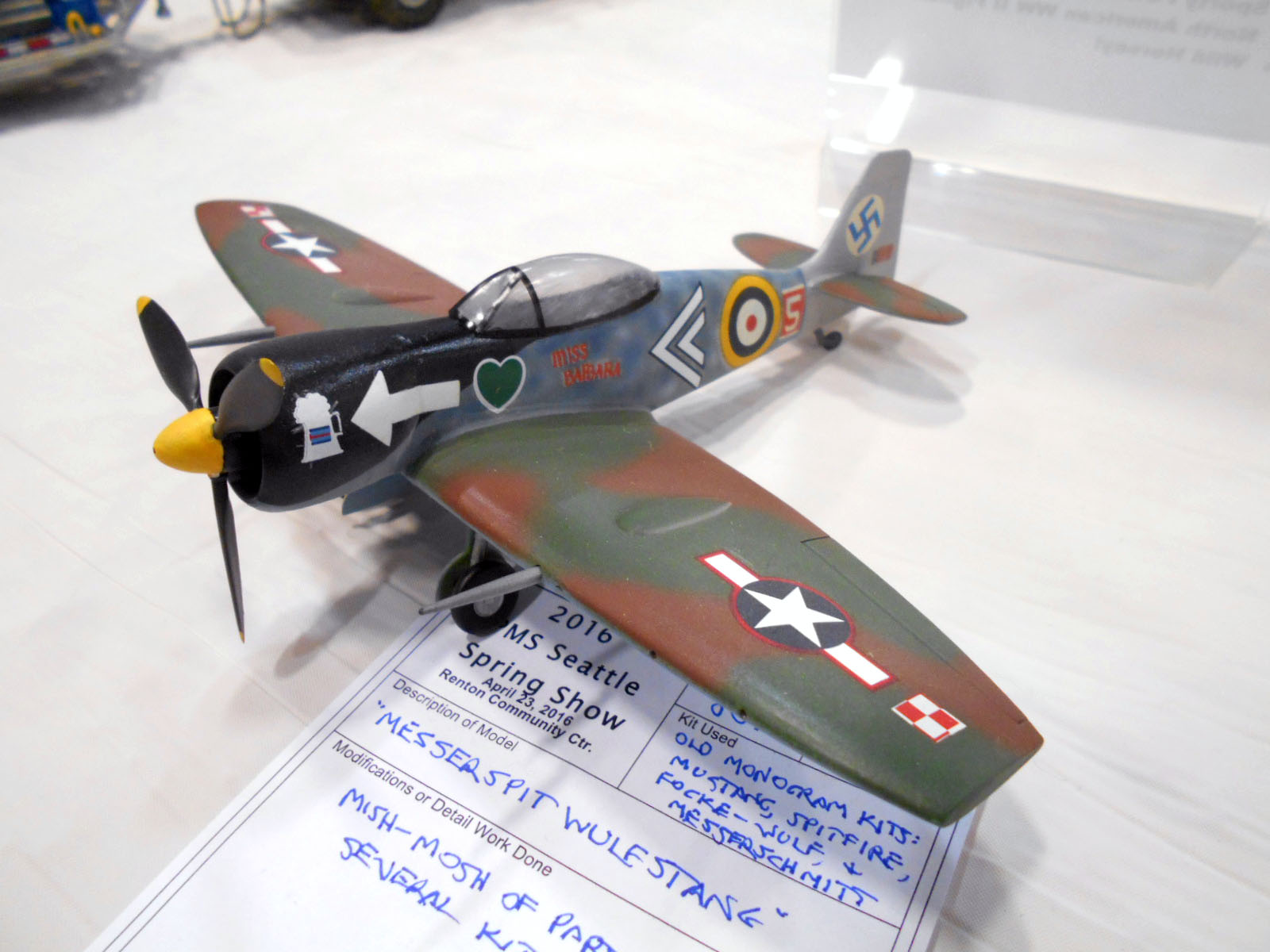 807 - Modelfy - pRenton IPMS Spring Show 04 23  2016 0052 Modelfy Any Mustang 02