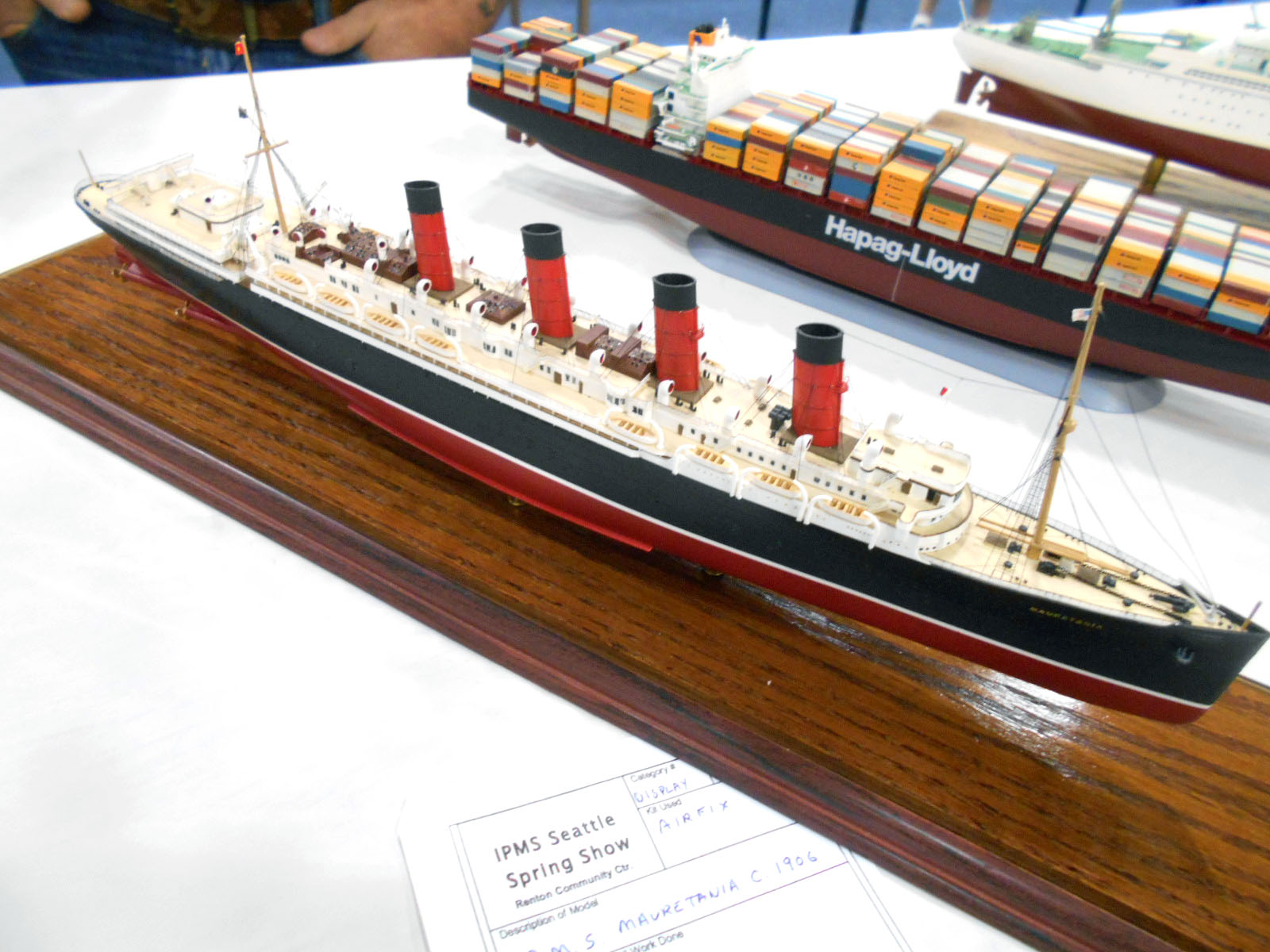 Collection 5 - pRenton IPMS Spring Show 04 23  2016 0060 Ships 01 Titanic