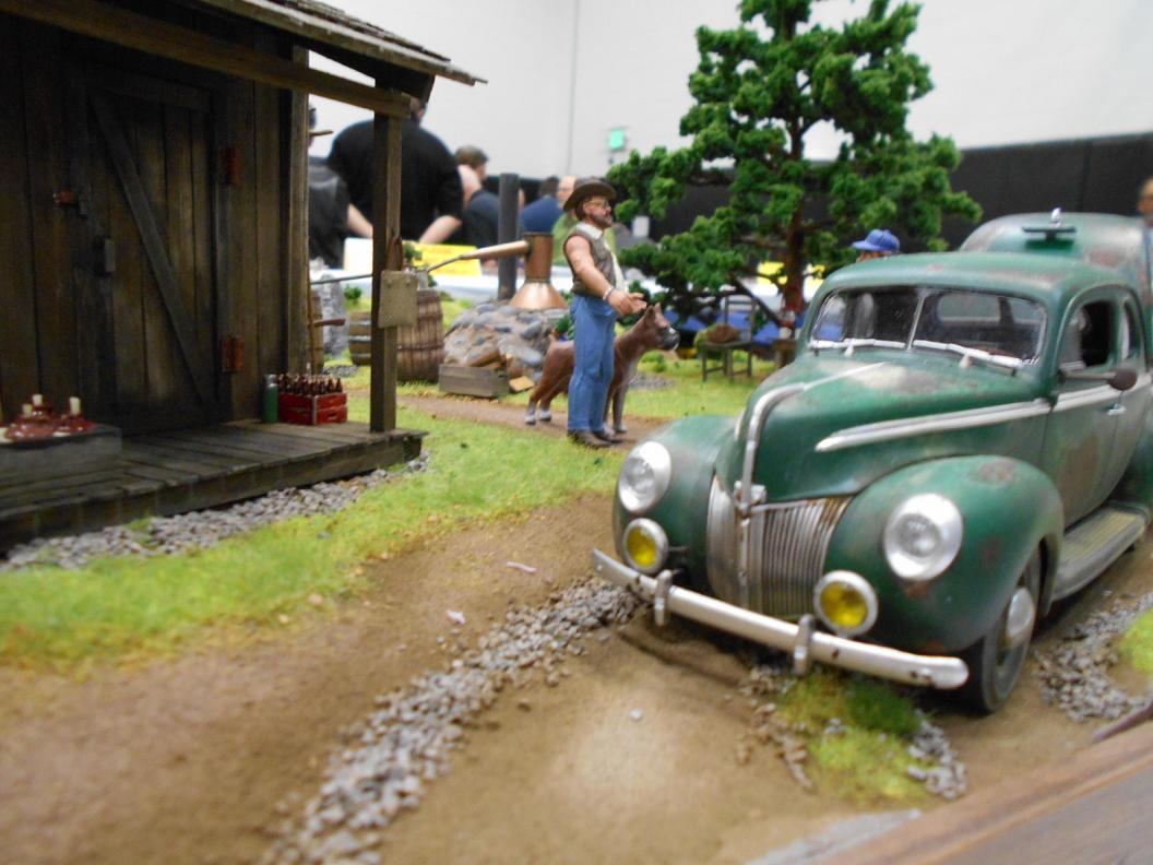 702 - Diorama/Vignette Automotive - Catagory 702  Automotive Dioramas Friends n Dog 0023