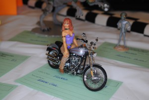 Girl on Motorcycle