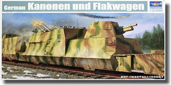 German Kanonen und Flakwagen