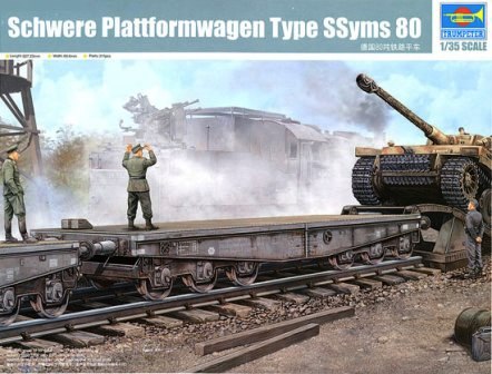 German Schwere Plattformwagen Type SSyms 80
