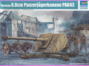 German 8.8cm Panzerjagerkanone PAK43