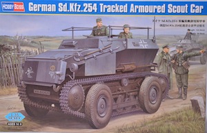 Sd.Kfz.254 Tracked Armored Scout Car Kit