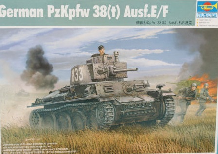 German PzKpfw 38(t) Ausf.E/F