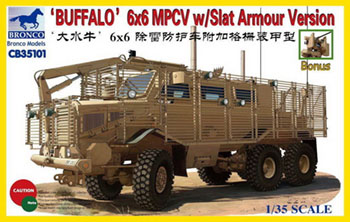 Bronco Buffalo 6x6 MPCV with Slat Grill Armor