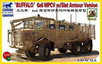 Bronco Buffalo 6x6 MPCV with Slat Grill Armor