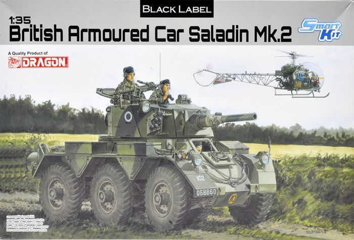 British Armored Car Saladin Mk. 2 – “Back Label Series”