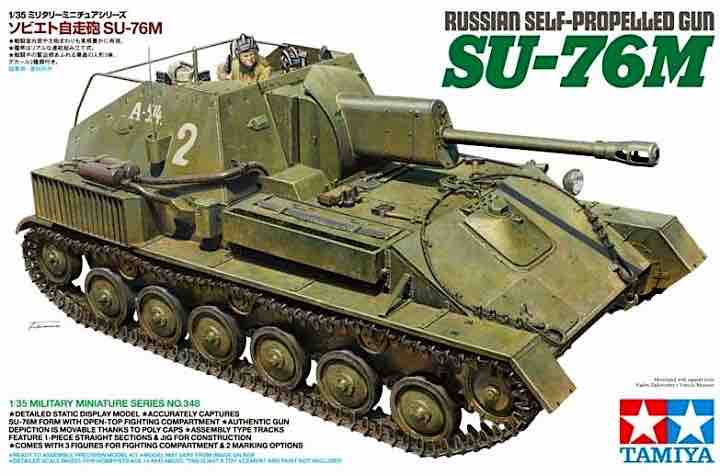 Russian Su-76 Self Propelled Gun