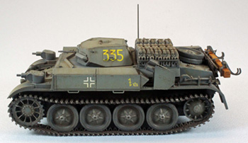 Sd.Kfz.122 w/UE Trailer Bronco 1/35 35090 Panzerkampfwagen II FI 