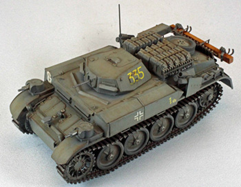 Bronco 1/35 35090 Panzerkampfwagen II Sd.Kfz.122 w/UE Trailer FI 