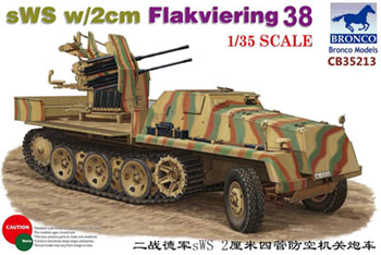 Bronco sWS w/2cm Flakvierling 38 Halftrackg